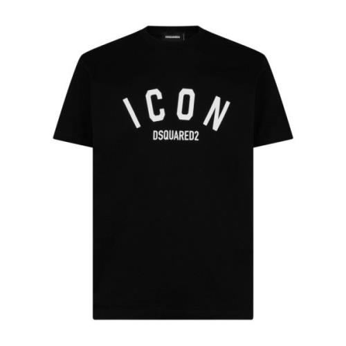Sorte T-shirts og Polos - Be Icon Cool Fit Tee