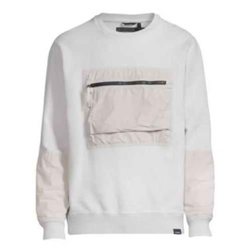 Ultra Light Grey-S Brystlomme Sweatshirt