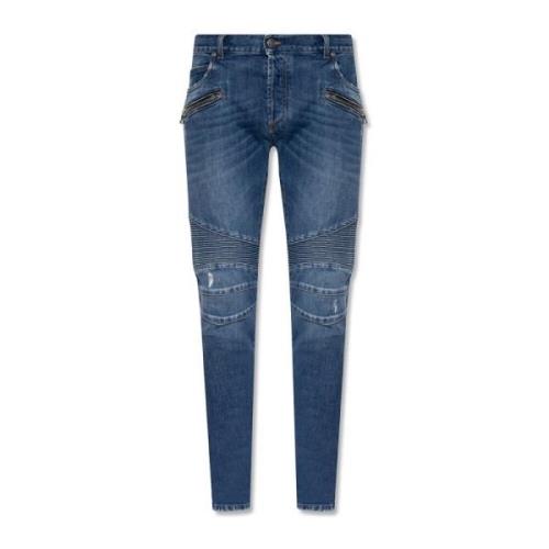 Slim Fit Jeans Opgrader Stilfuld Høj Kvalitet