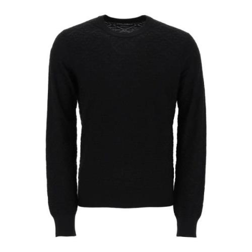 Jacquard Silke Sweater med DG Monogram