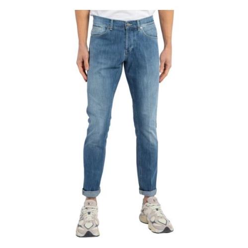 Blå Skinny Fit Jeans