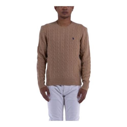 Klassisk Uldstrik Rundhals Sweater