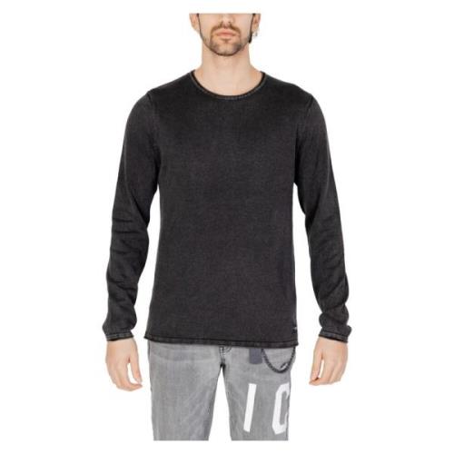 Bomuld Strik Crew Neck Sweater