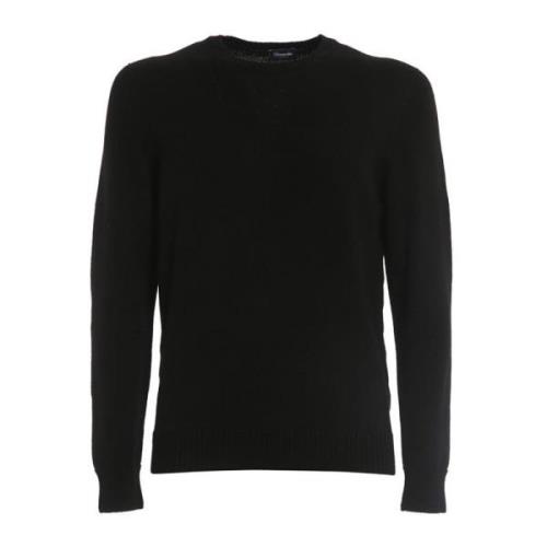Merino Uld Rundhals Sweater Sort