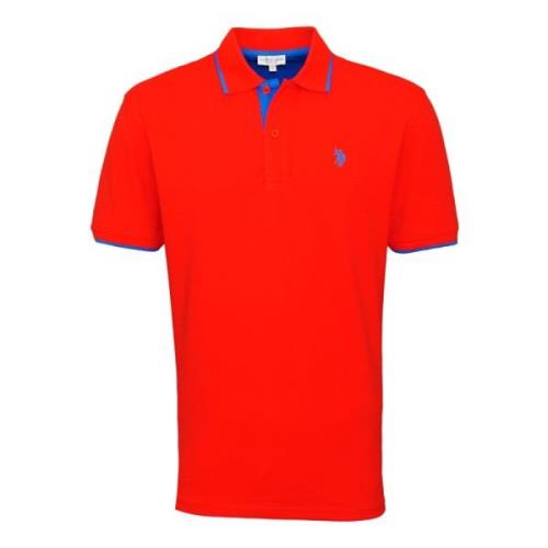 Mode Polo Skjorte med Logo Broderi