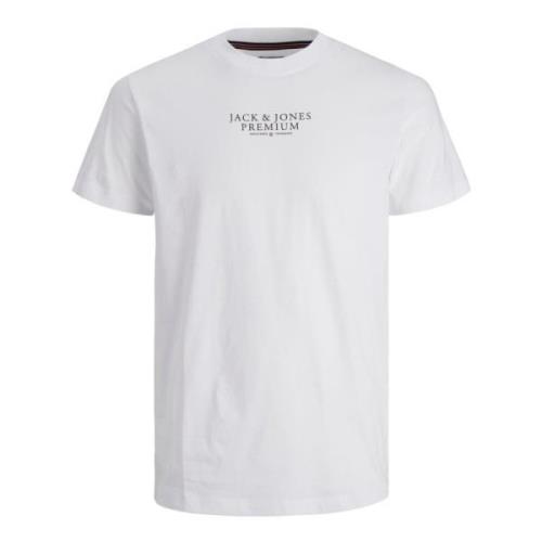 ARCHIE Kortærmet Rundhals T-shirt med Hævet Label Print