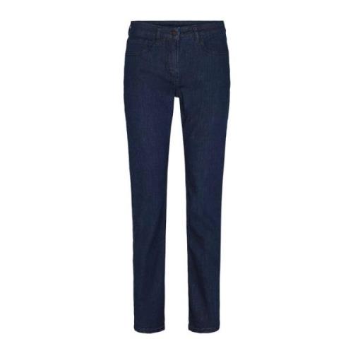 Laurie Laura Slim Ml - Ecolabel Trousers Slim 100548 49505 Dark Blue D...