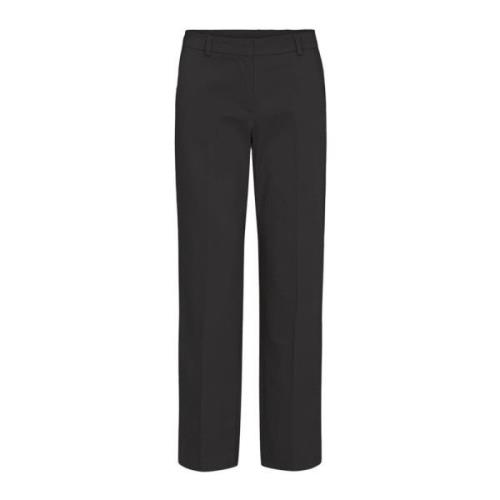 Laurie Judy Straight Ml Trousers Straight 100948 99000 Black