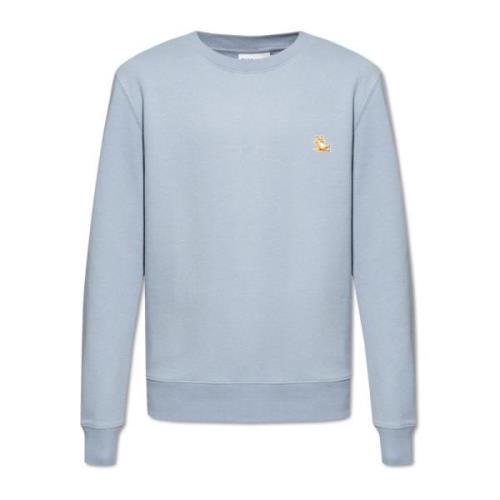 Sweatshirt med logo