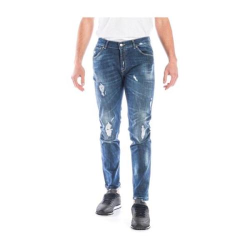 Klassiske Denim Jeans til Mænd