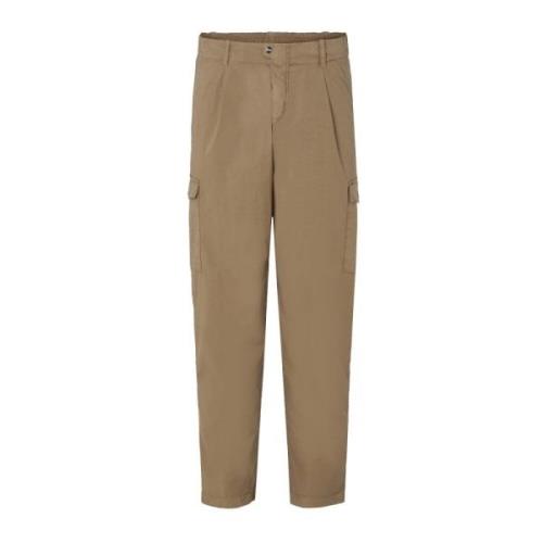 Beige Cargo Bukser