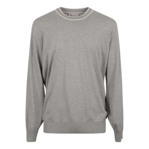 Lys Grå Sweater GIROCOLLO M/L