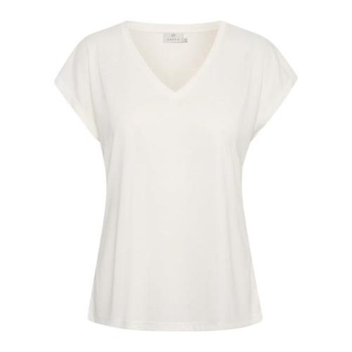 Kaffe Kalise T-Shirt Chalk