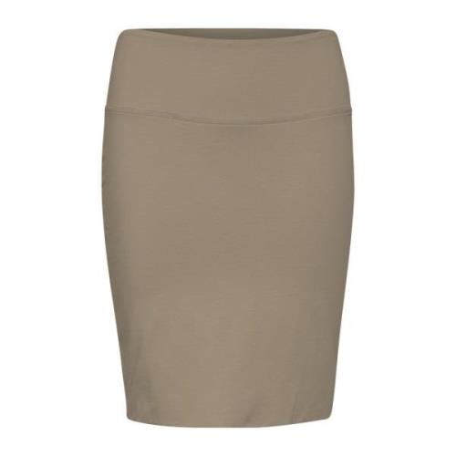 Kaffe Penny Skirt Nederdele Tannin