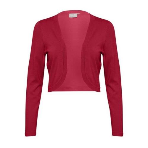 Kaffe Astrid Bolero Strik Haute Red