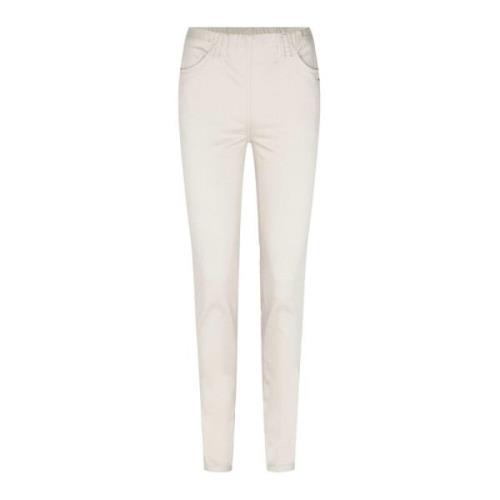 Laurie Grace Slim Ml Trousers Slim 20011 25107 Grey Sand