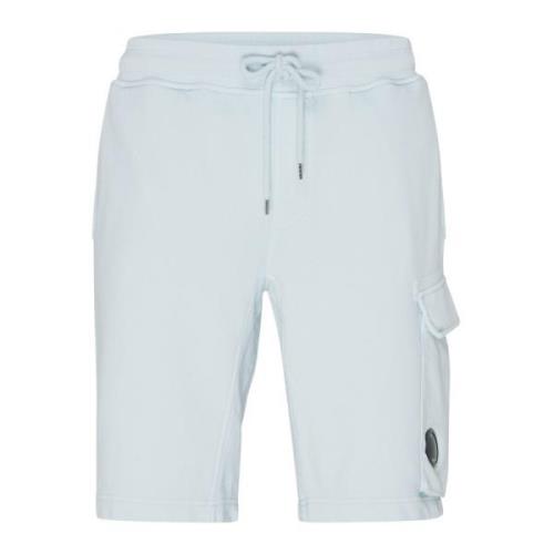 Blå Bomuld Regular Fit Shorts