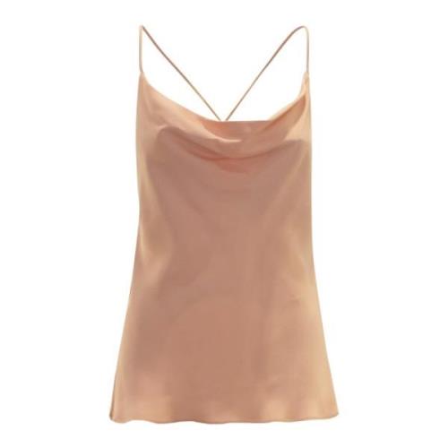 Pink Viskose Top SS24 TW 6STP010STD