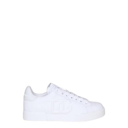 Hvide Lave Sneakers