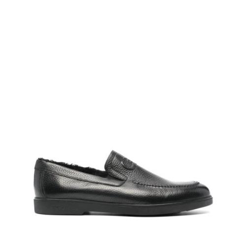 Sorte Afslappede Loafers