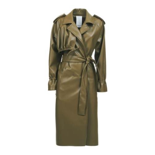 Vegan Militær Trench Coat