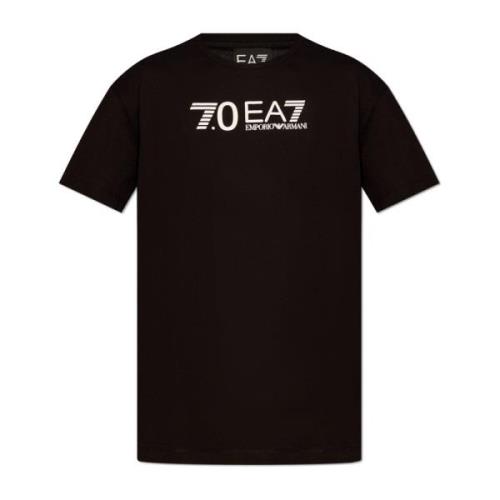 T-shirt med logo