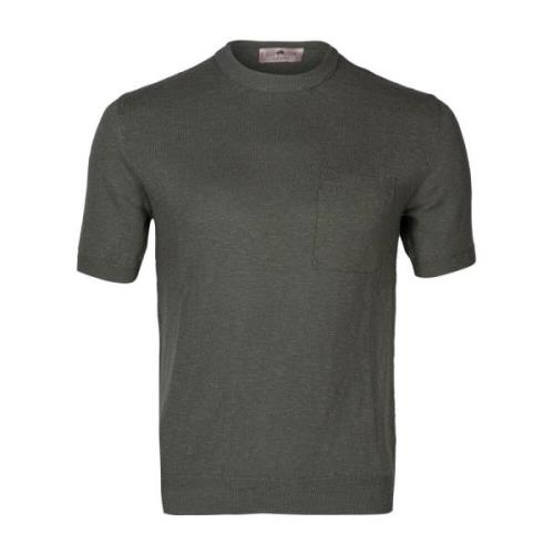 Slim Fit Crewneck T-shirt med lomme