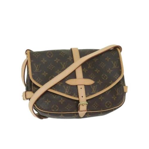 Pre-owned Canvas louis-vuitton-tasker