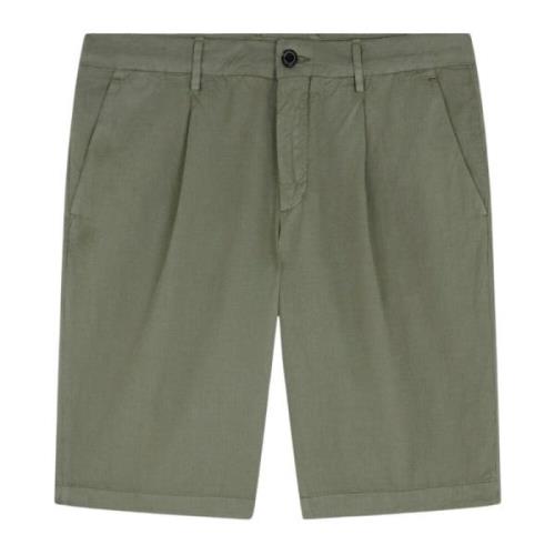 440 OLIVA Linned Bermuda Shorts