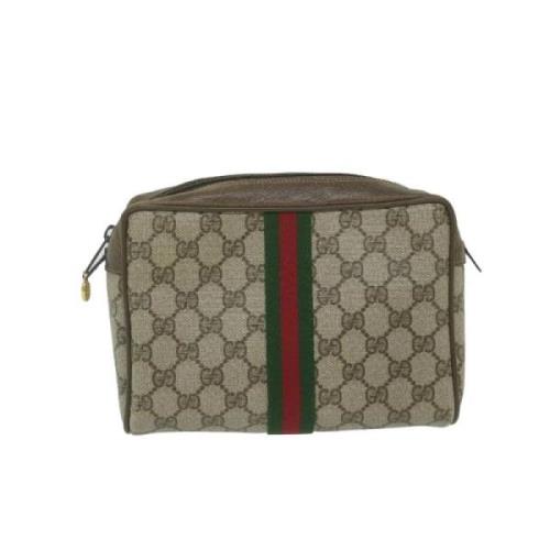 Pre-owned Canvas gucci-tasker