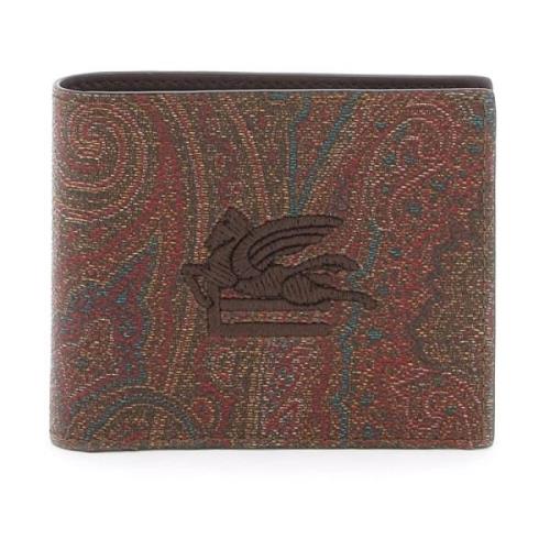 Paisley Bifold Pung med Pegaso Logo