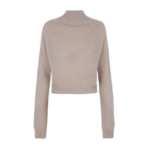 Manlio, jersey i alpaca, cashmere og silke beige