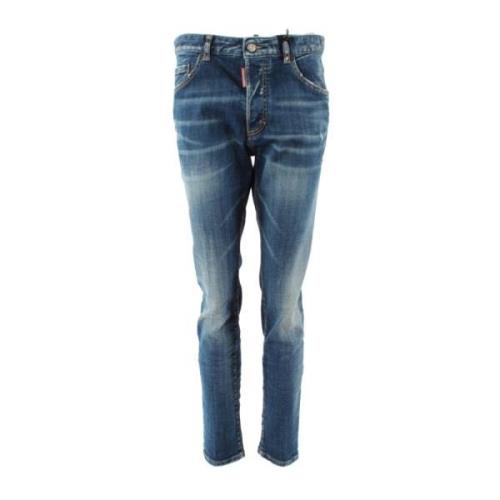 Herre Skinny Blå Jeans