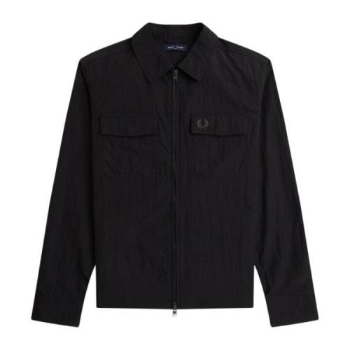 Herre Zip Overshirt Jakke