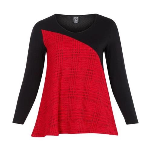 Varm Rød A-Formet Sweater