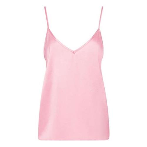 V-hals Ribaud Tank Top