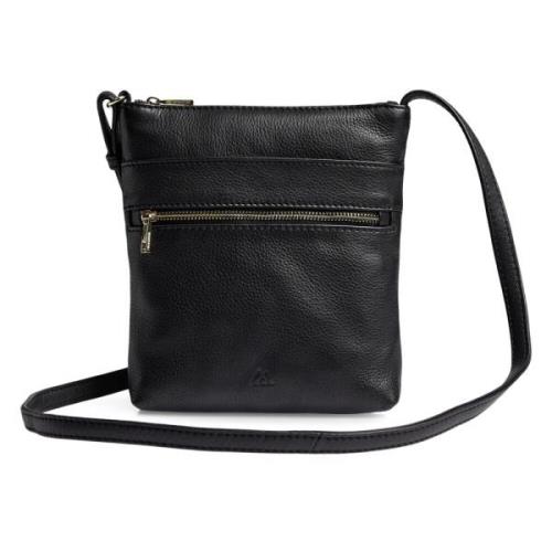 Elegant Læder Crossbody Taske