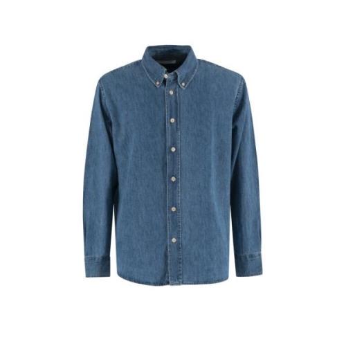 Denim Button Down Skjorte