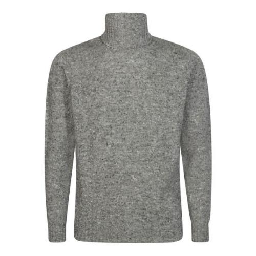Kashmir Strik Sweater Dolcevita Stil