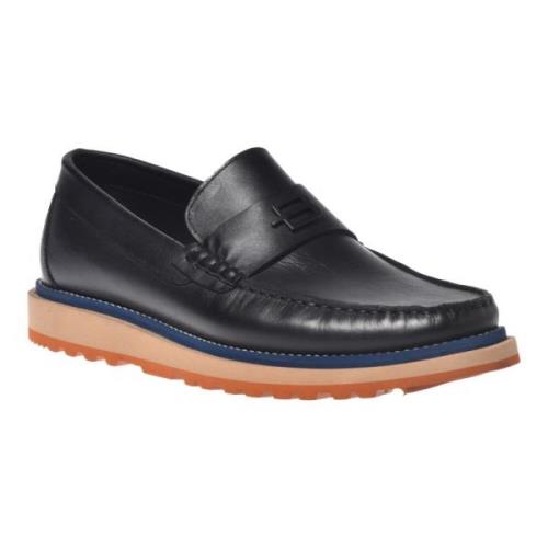 Loafer in black calfskin