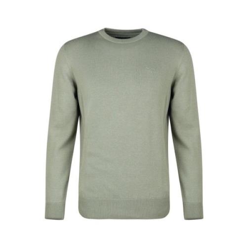Grøn Bomuldssweater MKN0932 Stil