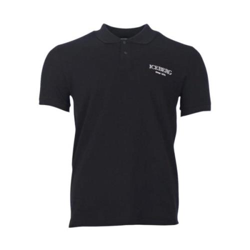 Sort Polo Basis T-shirt