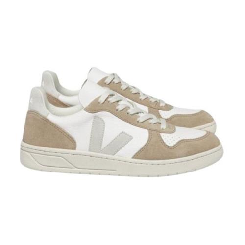 Chromefri Beige Læder Ruskind Sneakers