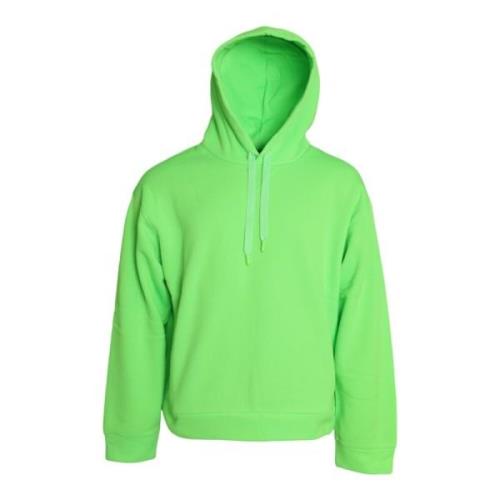 Neon Grøn Hættetrøje