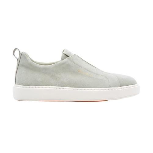 Sporty Slip-On Sneaker Bianco/Arancio