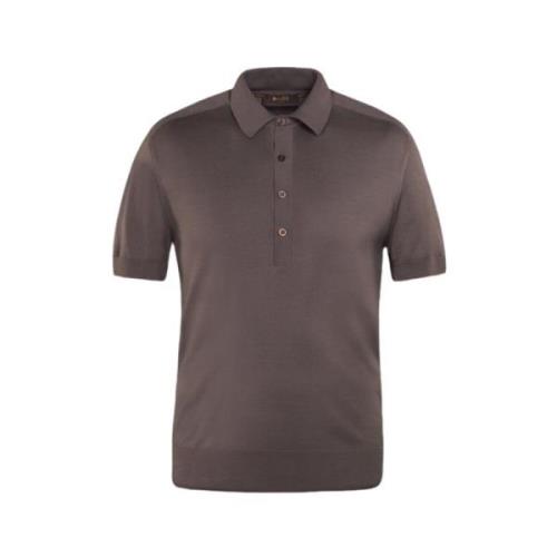 Luksuriøs Mulberry Silk Polo Shirt