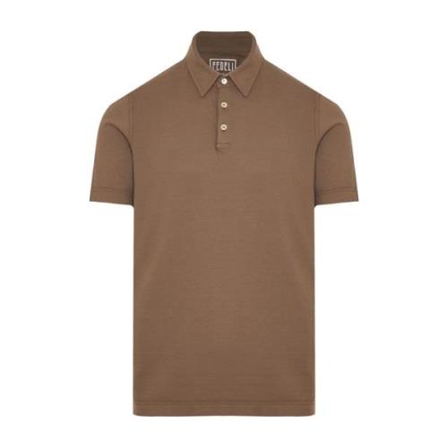 Slim Fit Bomuld Polo Skjorte