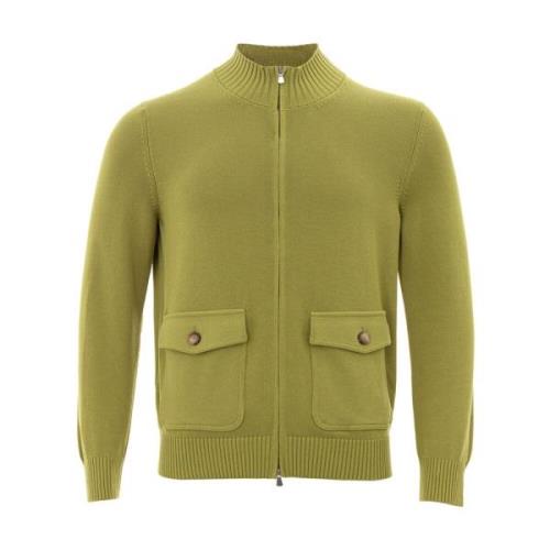 Grøn Cardigan Sweater