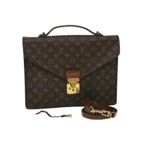 Pre-owned Canvas louis-vuitton-tasker