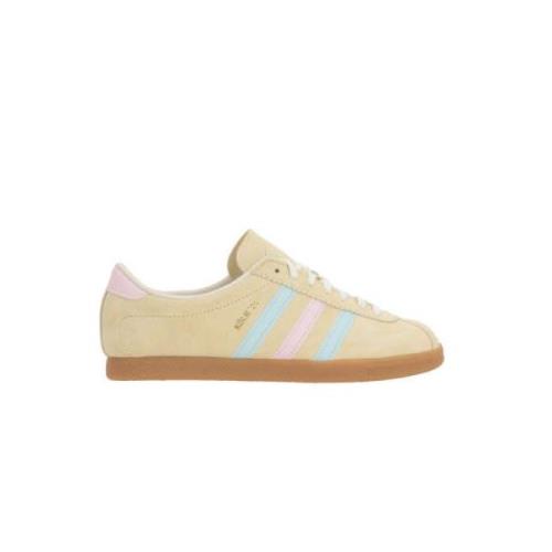 Gule Suede Lav-Top Sneakers